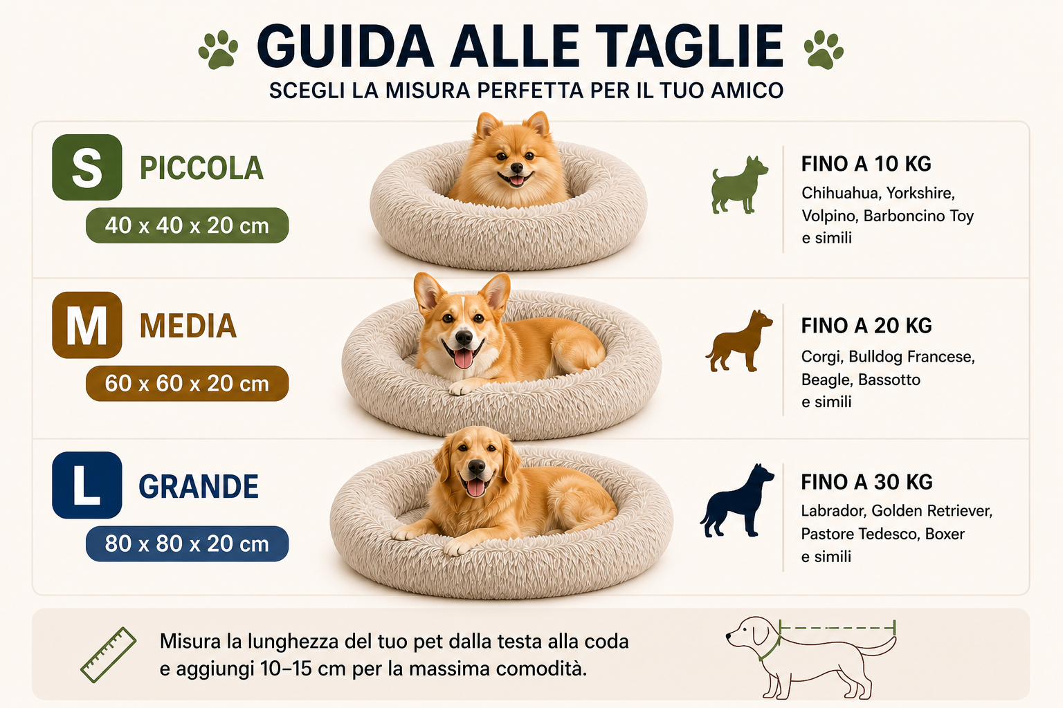 CalmNest™ – Letto Calmante Anti-Ansia per Cani